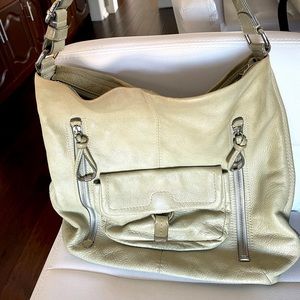 Banana Republic leather hobo bag.